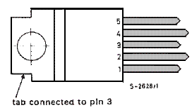 TDA2030 pinout - ST Microelectronics